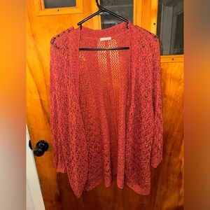 Knit cardigan- plus size Maurice’s
